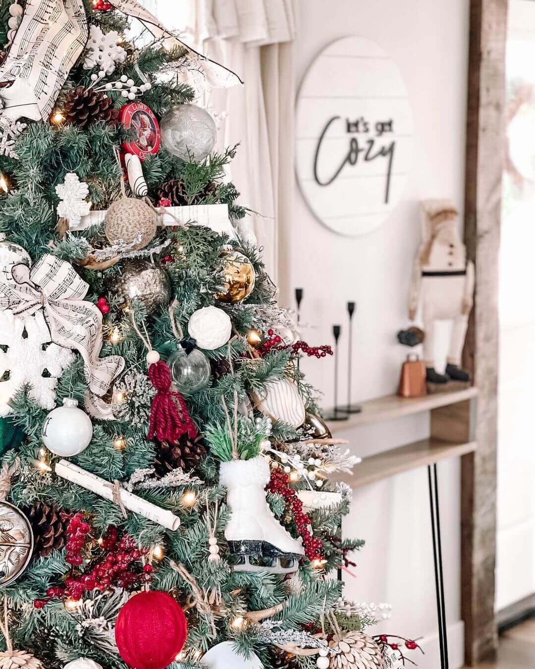 King of Christmas 7' Tribeca Spruce Blue Artificial Christmas Tree Unlit