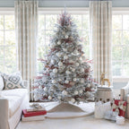 King of Christmas White Essential Glass Ornaments (24 Pack)