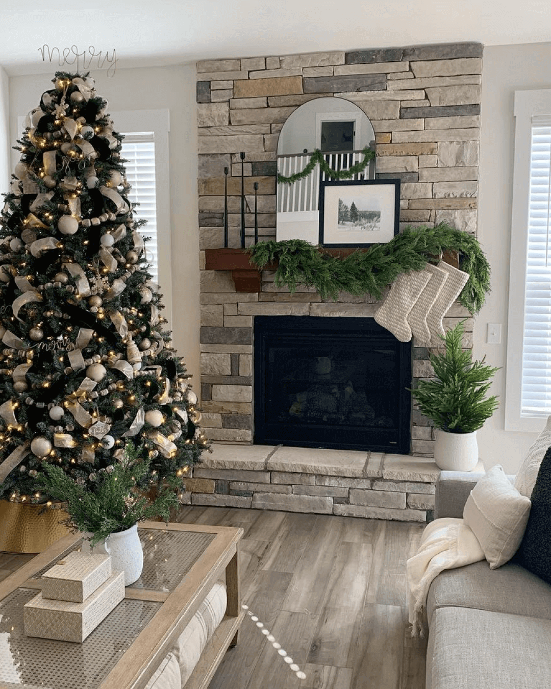 King of Christmas 7.5' Yorkshire Fir Artificial Christmas Tree Unlit