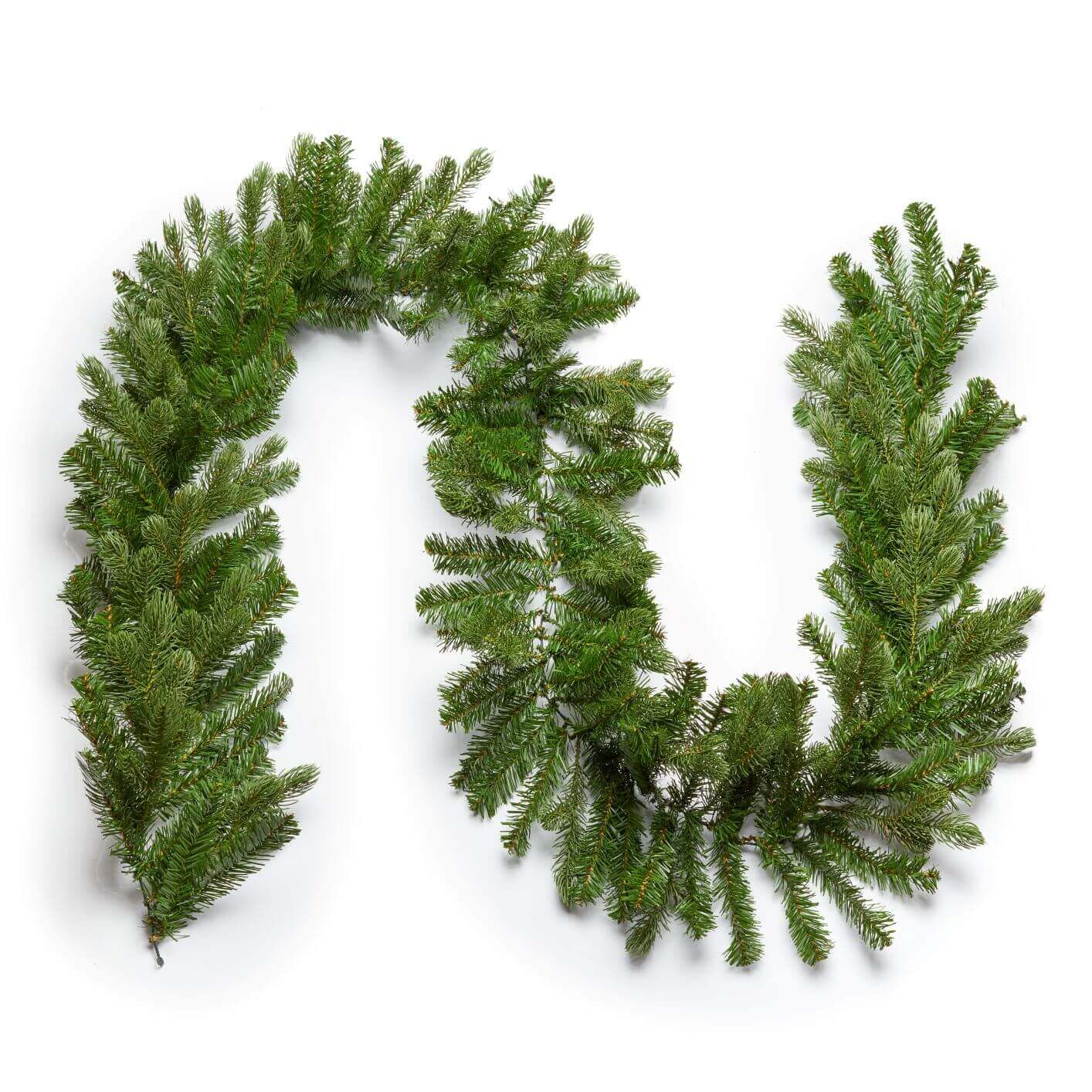 King of Christmas 9' x 12" Cypress Spruce Garland Unlit