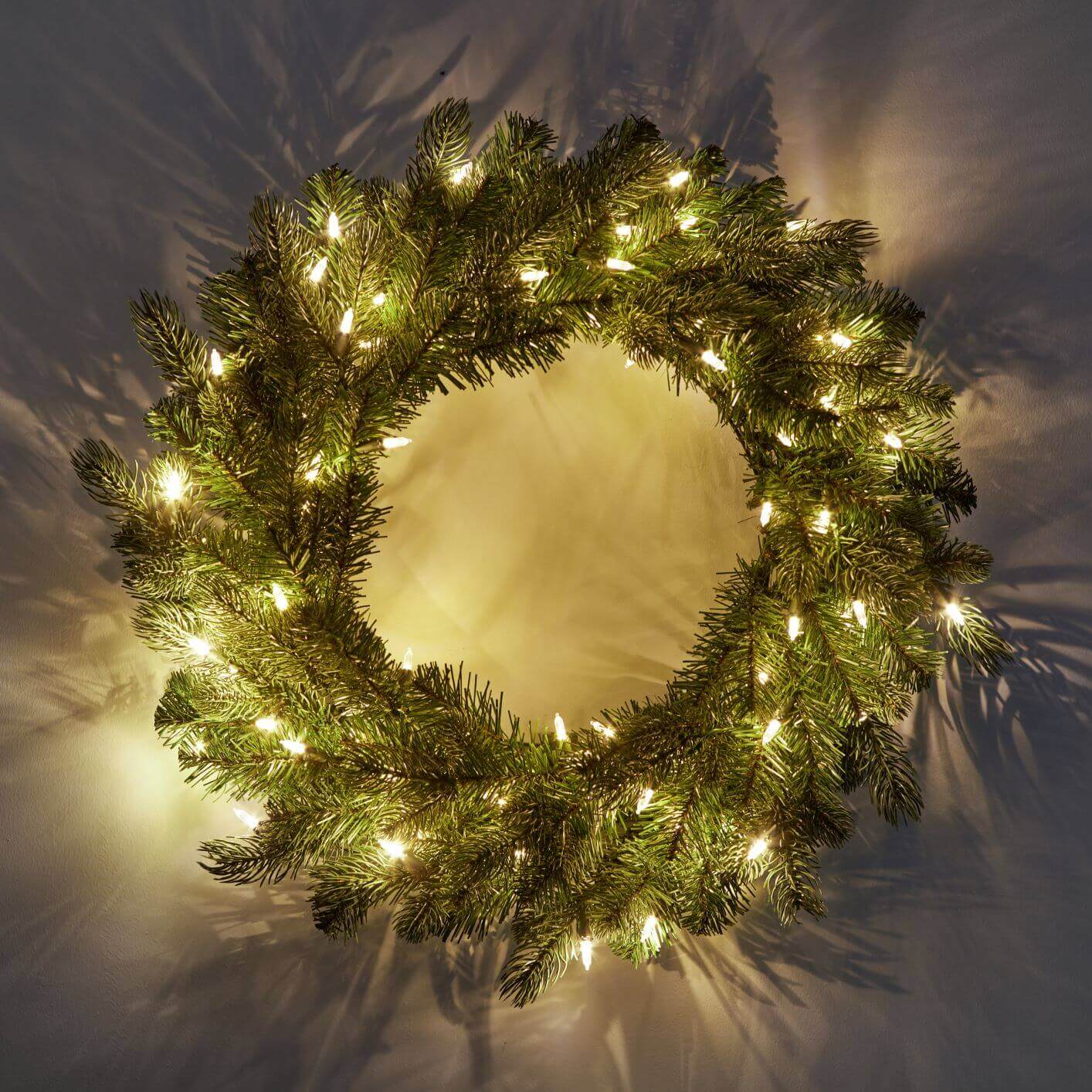 Wreaths cheap with lights