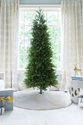 King of Christmas 10' King Fraser Fir Slim Quick-Shape Artificial Christmas Tree Unlit