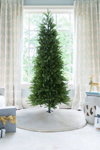 King of Christmas 10' King Fraser Fir Slim Quick-Shape Artificial Christmas Tree Unlit