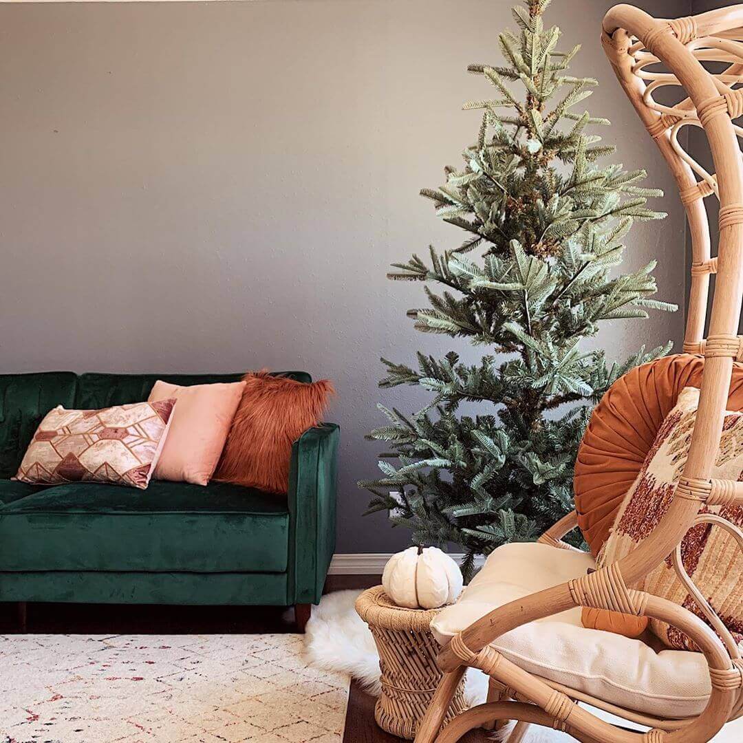 King of Christmas (OPEN BOX) 7' King Noble Fir Artificial Christmas Tree Unlit, FINAL SALE
