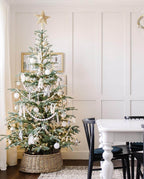 King of Christmas 6' King Noble Fir Artificial Christmas Tree with 400 Warm White LED Lights