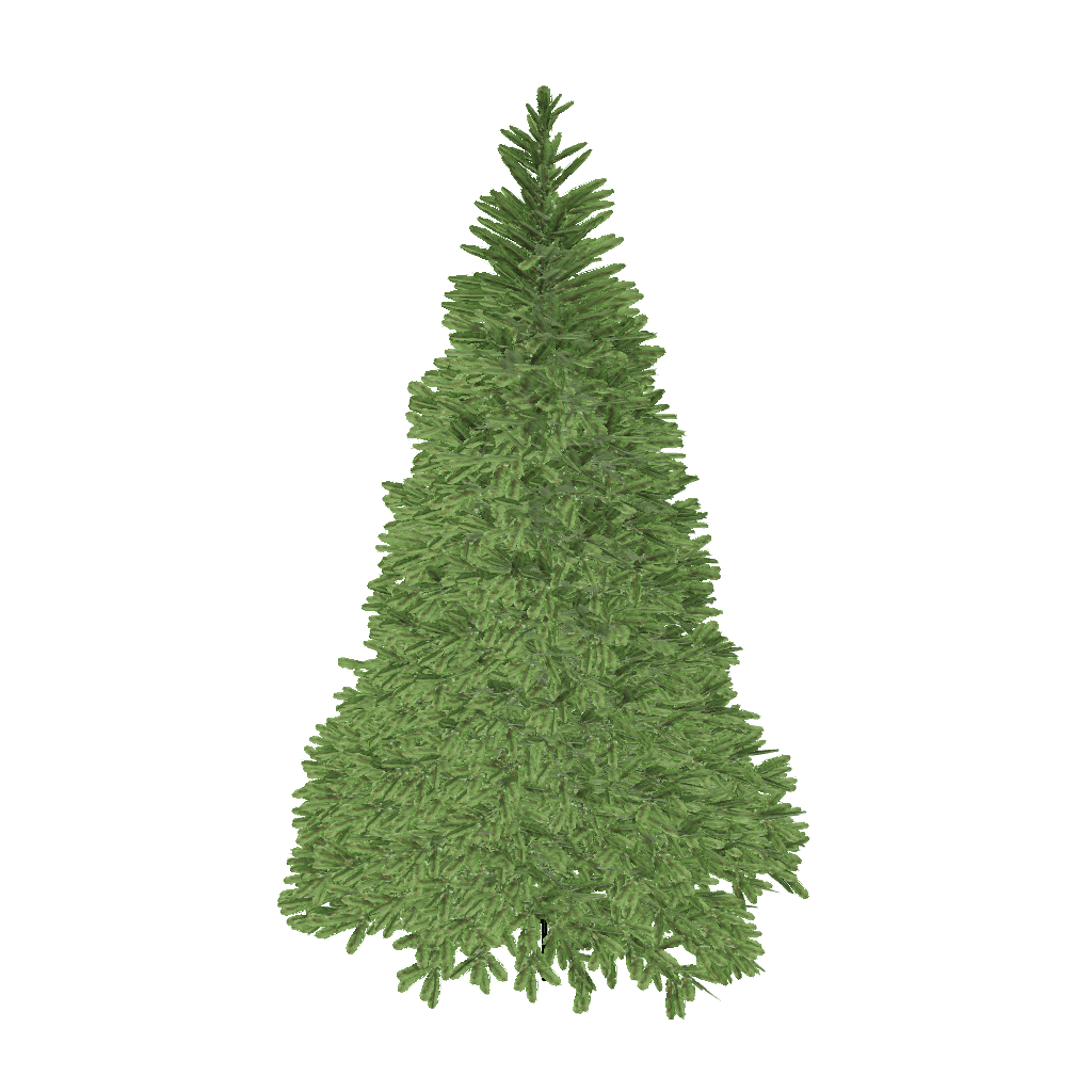 King of Christmas 7.5' Scarlet Fir Artificial Christmas Tree with 800 Warm White Led Lights