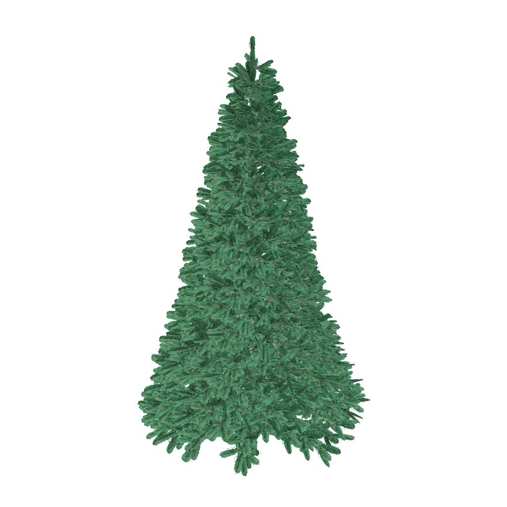 King of Christmas 8' Tribeca Spruce Blue Artificial Christmas Tree with 650 Warm White LED Lights