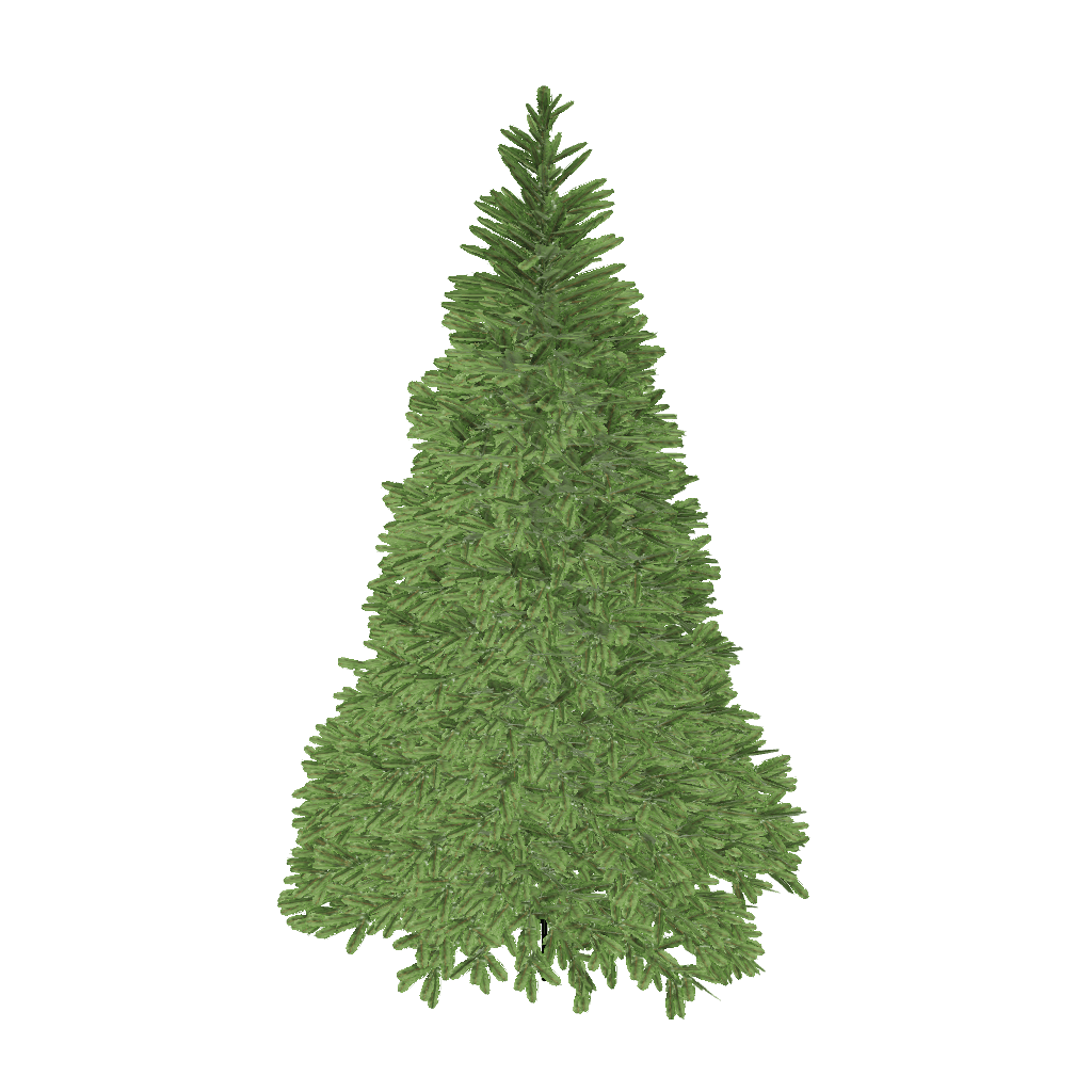 King of Christmas 6.5' Scarlet Fir Artificial Christmas Tree Unlit
