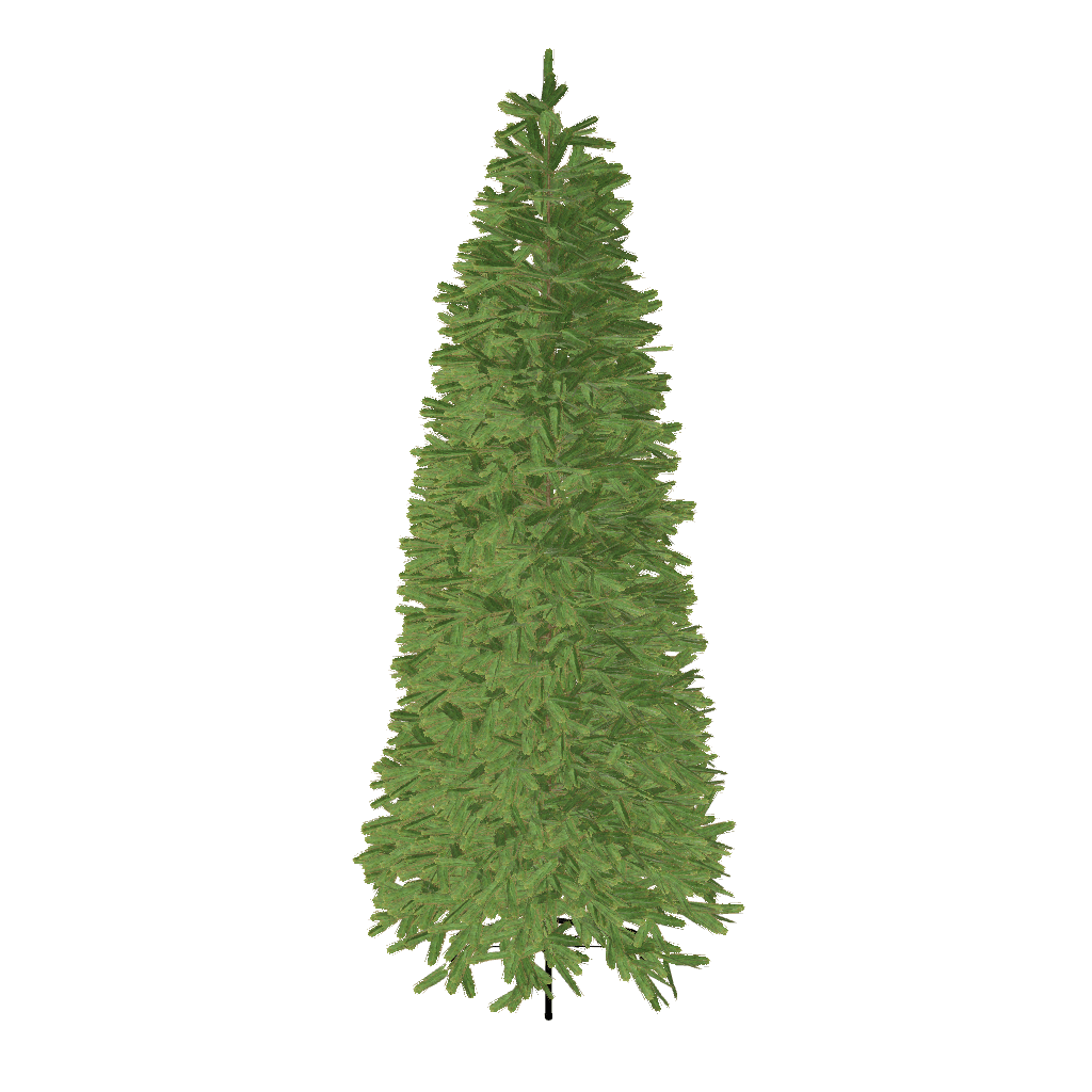 King of Christmas 7.5' King Fraser Fir Slim Quick-Shape Artificial Christmas Tree with 750 Dual Color Warm White & Multi-Color LED Lights