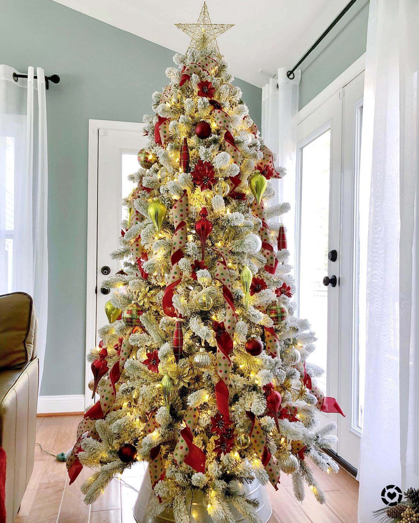 King of Christmas Traditional 30-Piece Glass Ornament Set (Red - Green) Limited Edition