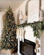 King of Christmas 9' Royal Fir Slim Quick-Shape Artificial Christmas Tree with 900 Warm White & Multi-Color LED Lights