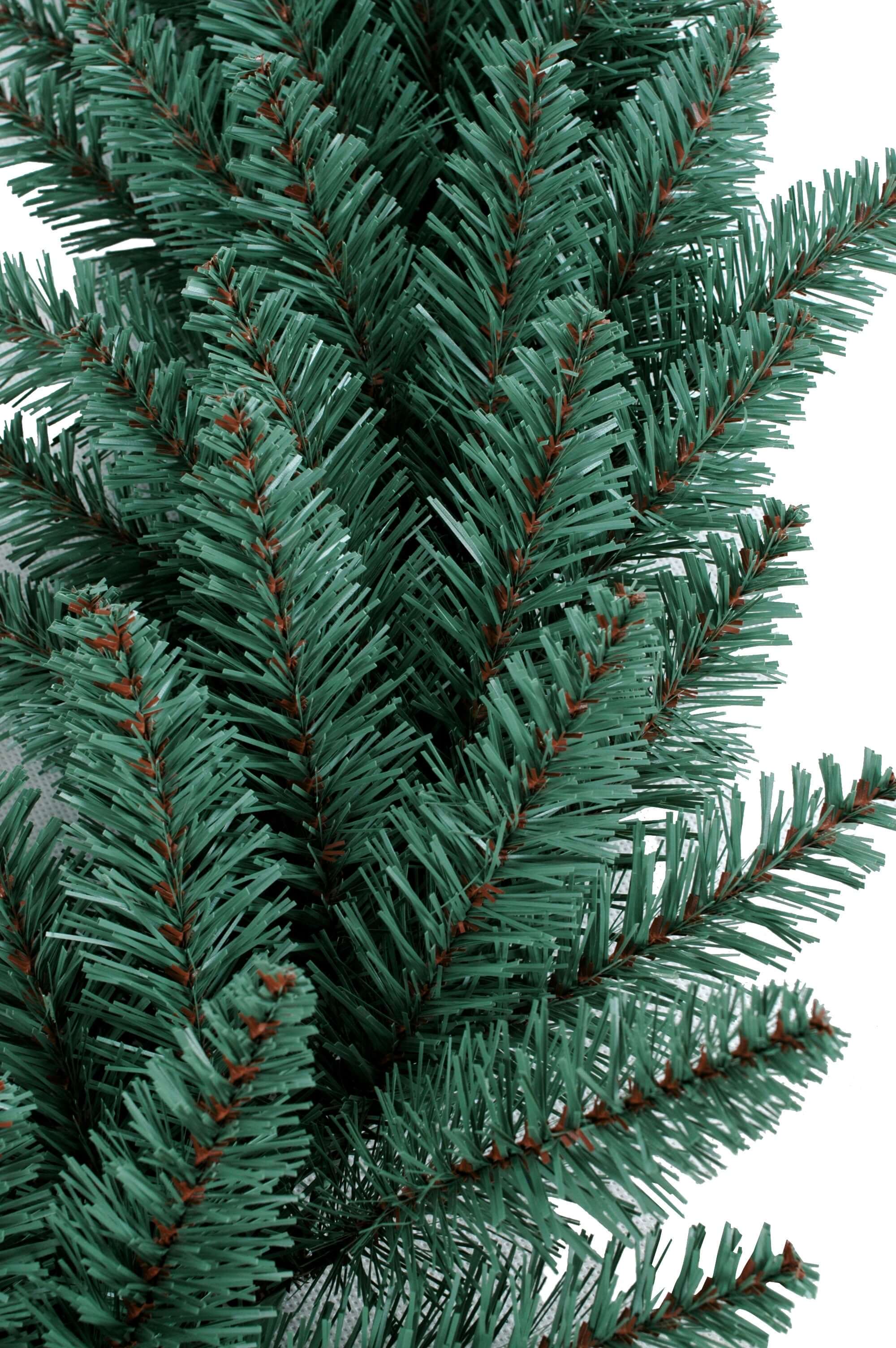 King of Christmas 9' x 12" Tribeca Spruce Blue Garland Unlit